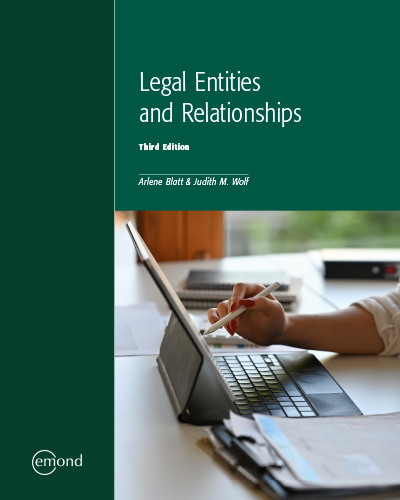 Legal Entities and Relationships, 3rd Edition